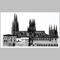 Catedral de Burgos, Flórez - Abegg, Regine, Königs- und Bischofsmonumente - die Skulpturen des 13. Jahrhunderts im Kreuzgang der Kathedrale von Burgos, Zürich 1999, Wikipedia,2.jpg
